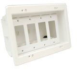 Arlington - Recessed Electrical Box (white)