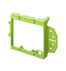 On-Q Legrand- 2 Gang Low Volt New (green)